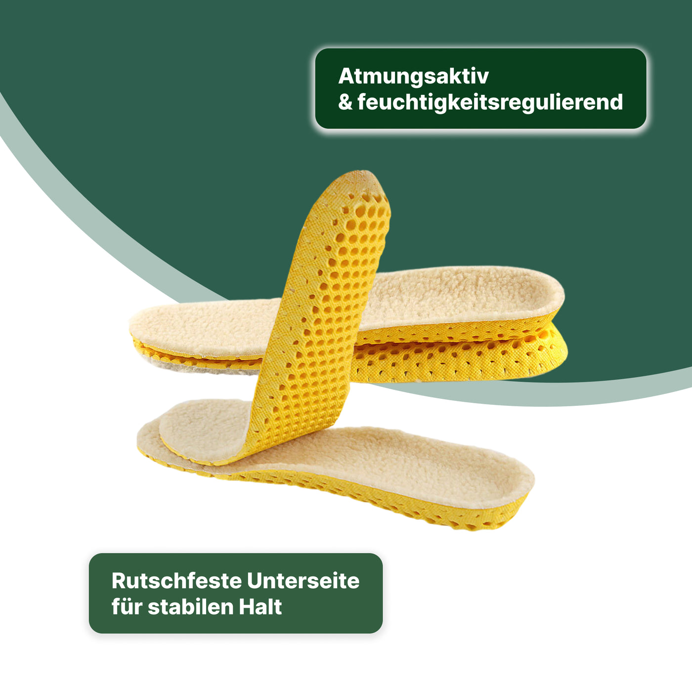 Thermo Comfort Insoles – Warm, Soft & Breathable Winter Foot Pads