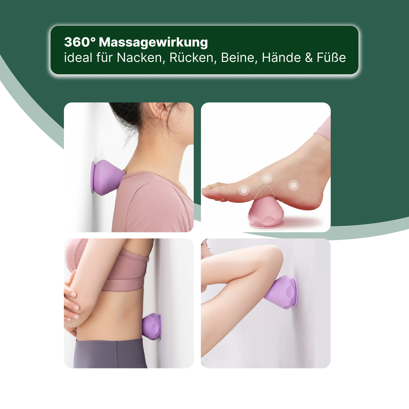 Muscle Up Training Massage Ball – Deep Tissue Relief with Suction Cup