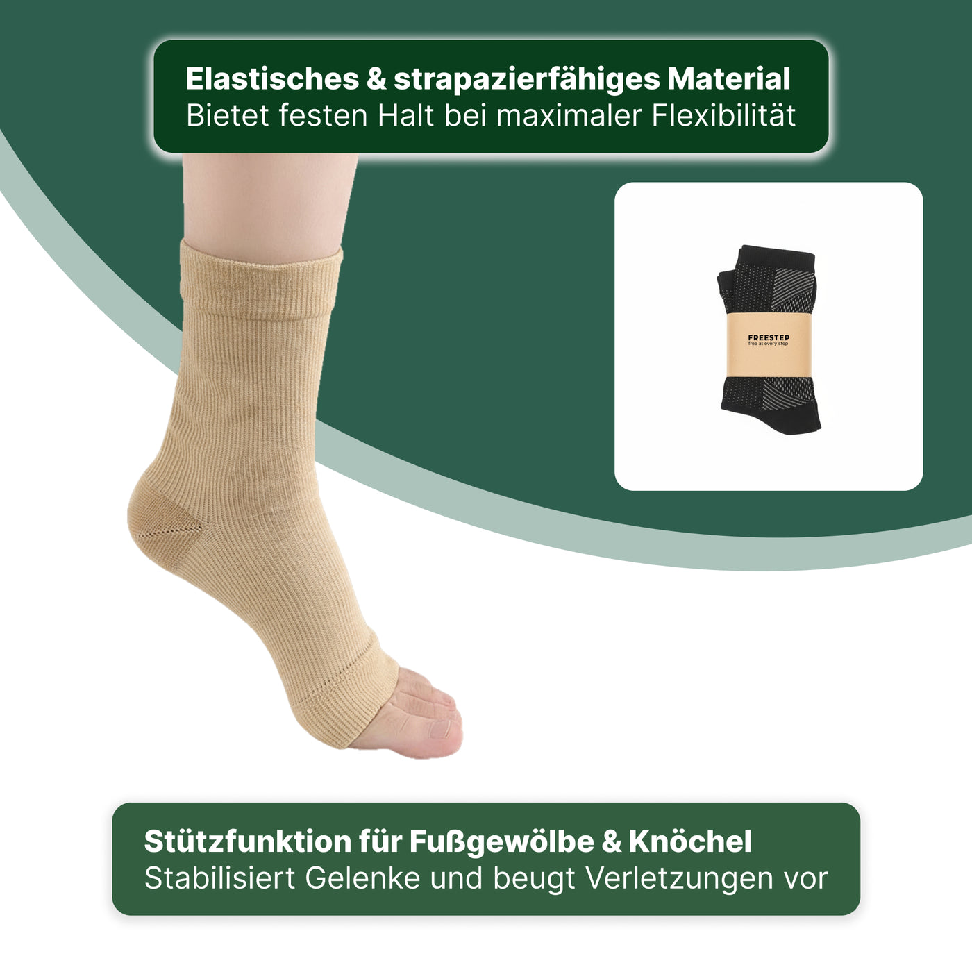 Compression Support Socks – Breathable Pressure Relief for Sports & Daily Comfort