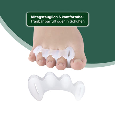 Soft Silicone Toe Spacer – Bunion Pain Relief & Toe Straightener