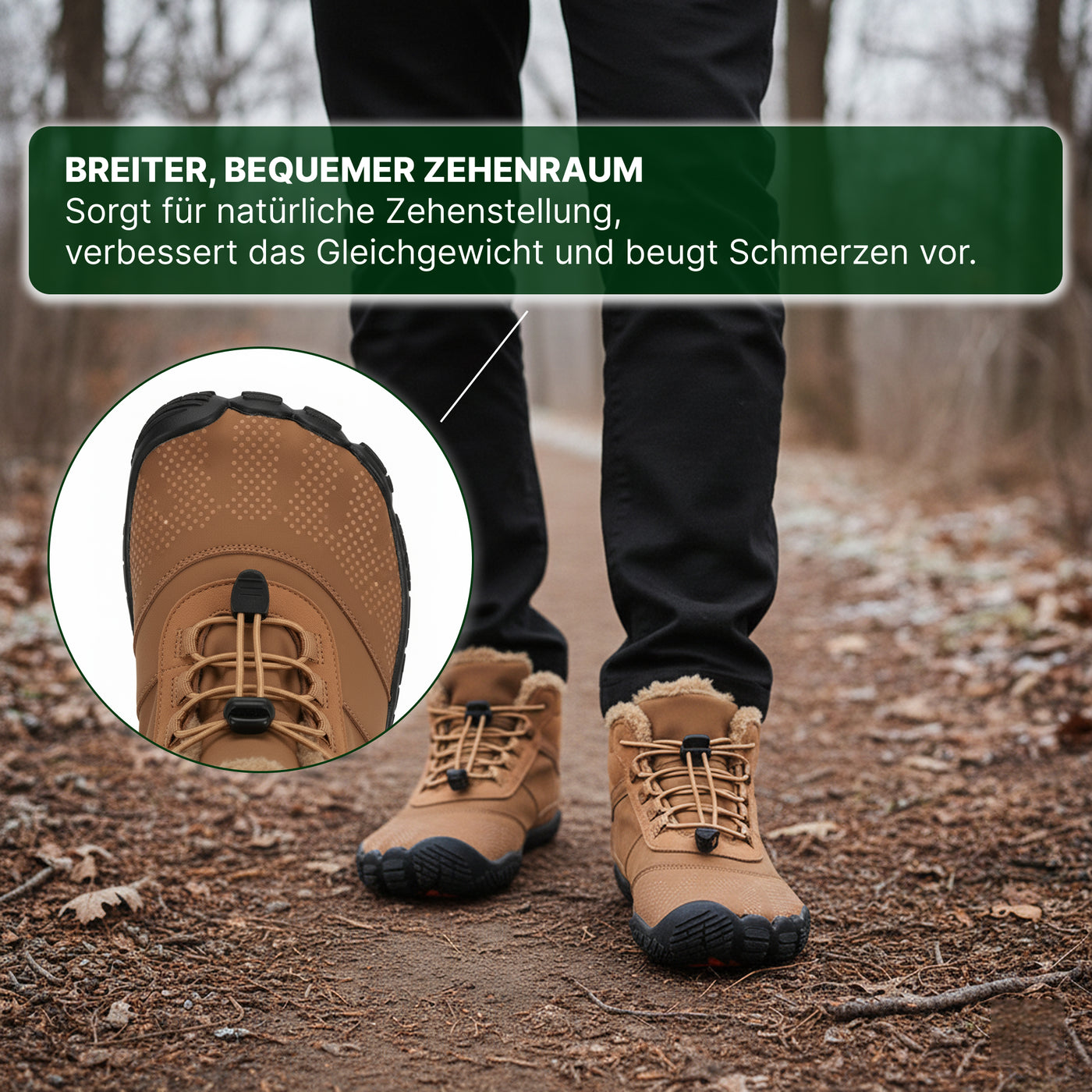 MountainShield – Warm Winter Hiking Shoes